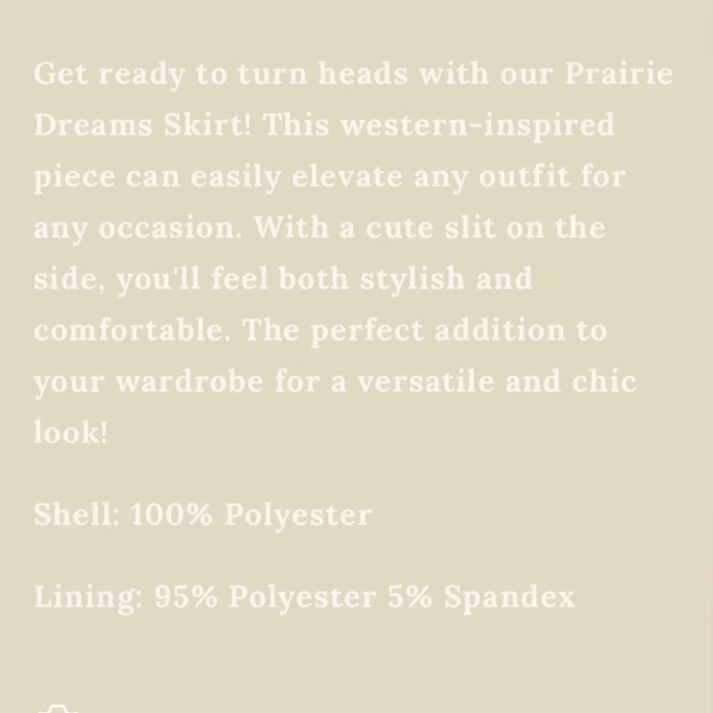 Rowdy Crowd Western Skirt - Picture 12 of 12